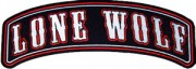 Lone-Wolf-Rocker-Patch-large A lone wolf rocker I came up with in 2008. Comes in two sizes. small for the front side of your vest and large for the back.
