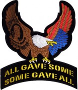 POW MIA Eagle patch all gave some some gave all eagle patch
