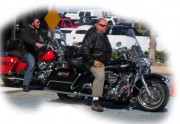 This guy has a nice Harley