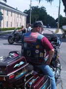 leesburg-bike-week-3 now here is a biker with some patches on his vest