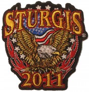 sturgis 2011 eagle and stars patch sturgis 2011 eagle and stars patch