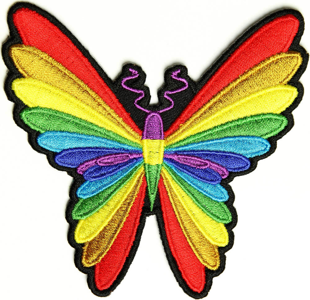 Shop Butterfly Patches Colorful Butterfly Patch Small