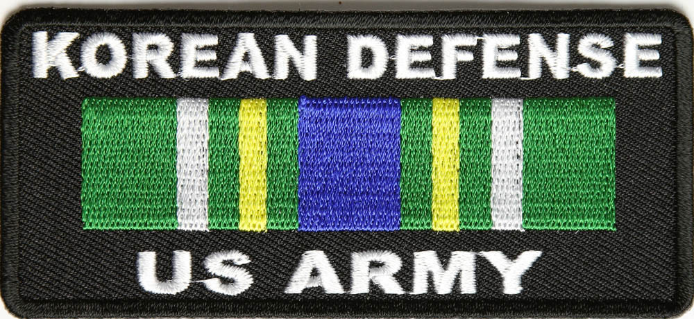 Korean Defense US Army Patch US Army Military Veteran Patches