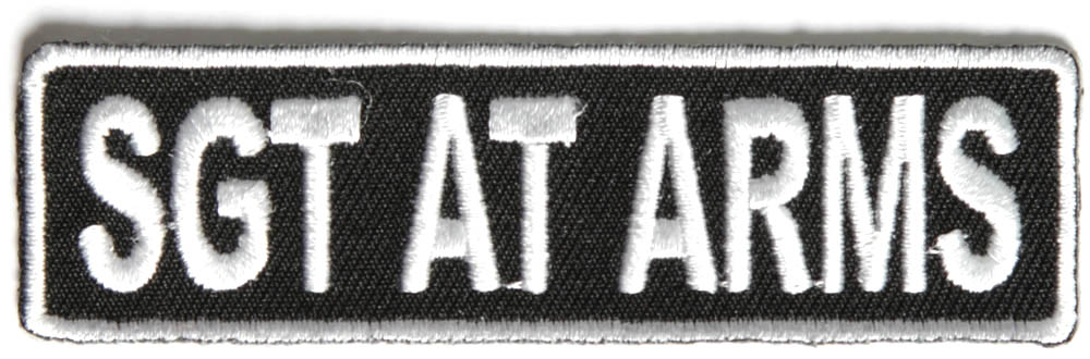 SGT AT ARMS Patch