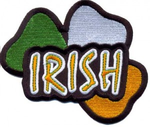 Irish Shamrock Patch