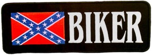 Rebel Biker Patch