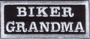 biker grandma Patch