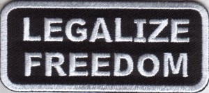 legalize freedom Patch