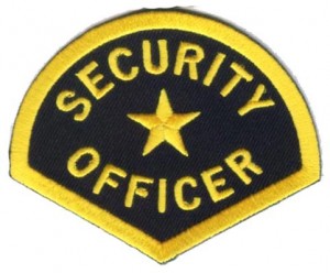 security officer Patch