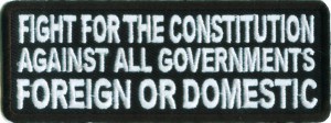 Fight For The Constitution Patch