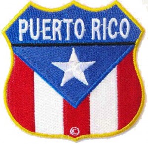 Puerto Rico Shield Flag Patch