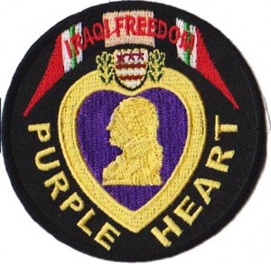 Iraqi Freedom Purple Heart Patch
