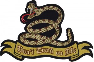 Dont Tread on Me Snake Patch