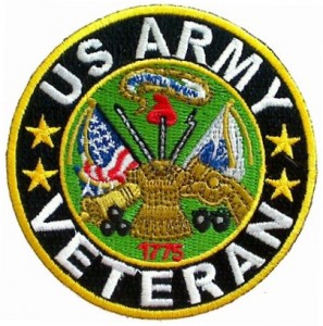 veteran us army Patch