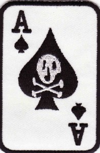 skull ace of spades Patch