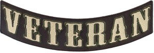 Veteran Lower Rocker Patch