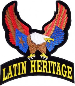 Latin Heritage Eagle Patch