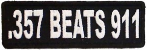 357 Beats 911 Patch