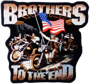 Brothers to the End Vet Patch
