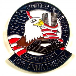 10th Anniversary September 11 Pin
