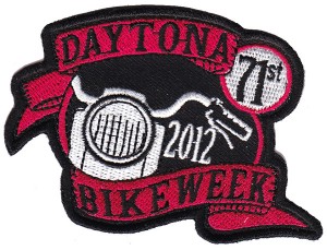 Daytona Bike Week 2012 Patch