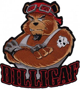 Dilligaf Bear Patch