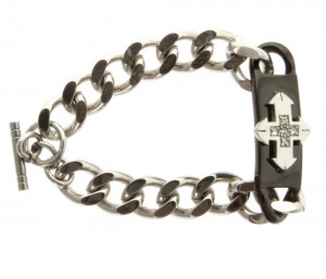 Cross Bracelet with crystals