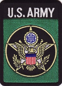 US Army rectangle Patch