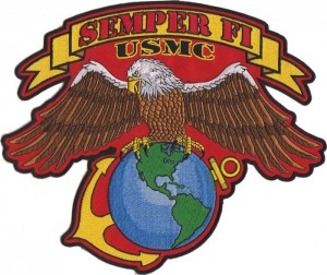 US Marines Red Eagle Patch
