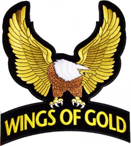 Wings of Gold Eagle Patch