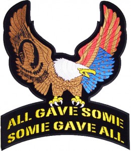 US POWMIA Upwing Eagle Rocker