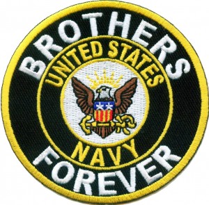brothers forever us navy patch