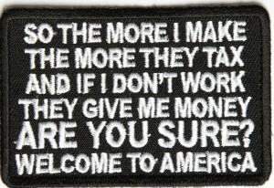 Are You Sure Welcome To America Patch
