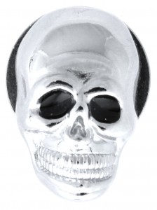 Black Eye Skull License Plate Bolt