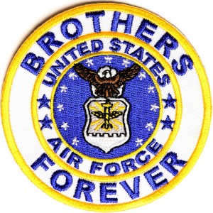 Brothers Forever Air Force Patch