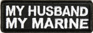 My Husband My Marine Patch