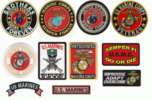 US Marines Patches in Bulk