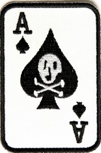 skull ace of spades Patch