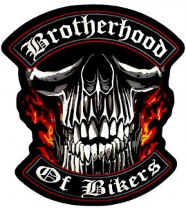 Small brotherhood of bikers patch