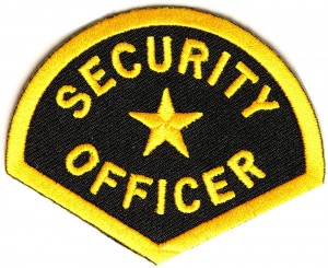 security officer Patch