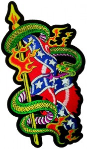 Rebel Snake Patch