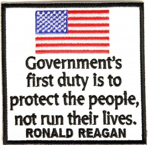 Ronald Reagan said Patch
