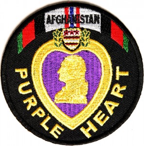 Afghanistan Purple Heart Patch