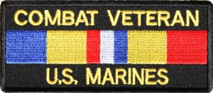 Combat Veteran Marines Patch