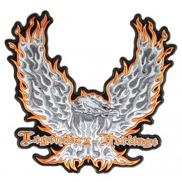 Flaming Eagle Patch