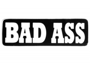 Badass sticker