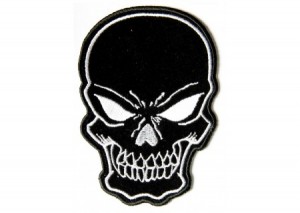 Black Skull Patch