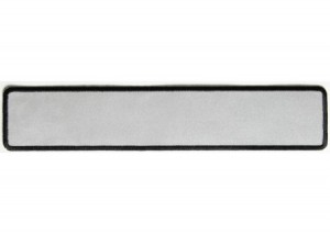 Large Reflective 10 inch strip patch