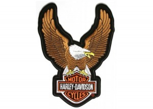 Harley-Davidson-Medium-Eagle-Patch-Brown-450x320