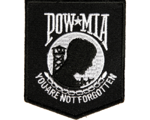 POW-MIA biker patch